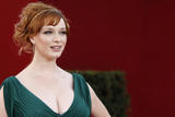 busty christina hendricks cleavage at the Emmys 2008