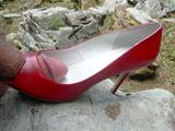 Секс и кончание в женскую обувь