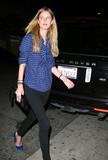 Nicky Hilton with dude leaving Mr Chow candids