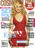 Scarlett Johansson shows big cleavage in Cosmopolitan magazine August 2008 issue - Hot Celebs Home