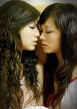 Photos of the kiss - Lesbians